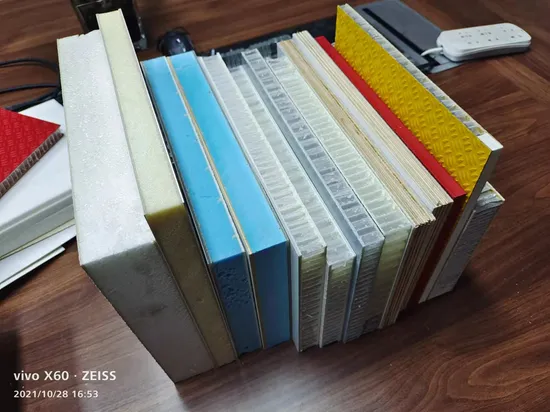 Panel de espuma de PU FRP de fibra de vidrio resistente a los rayos UV para carrocería de camión refrigerado